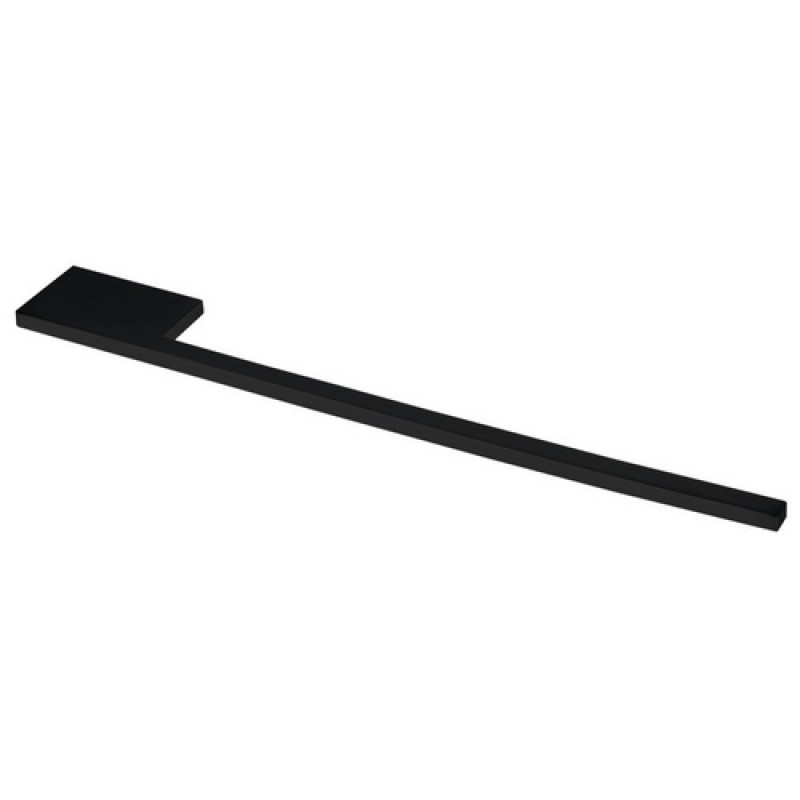 FACKELMANN Handtuchhalter »Various«, Vierkant, Schwarz, BxHxT: 5x1x38 cm