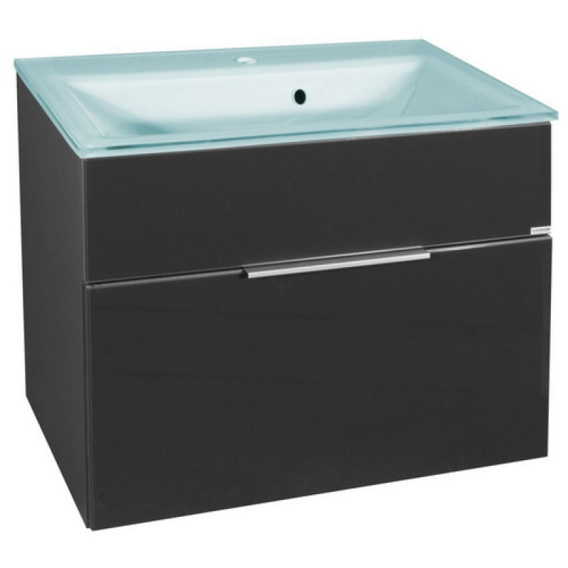 FACKELMANN Waschplatz-Set »KARA«, 80cm Anthrazit - grau – Bild 1 von 4