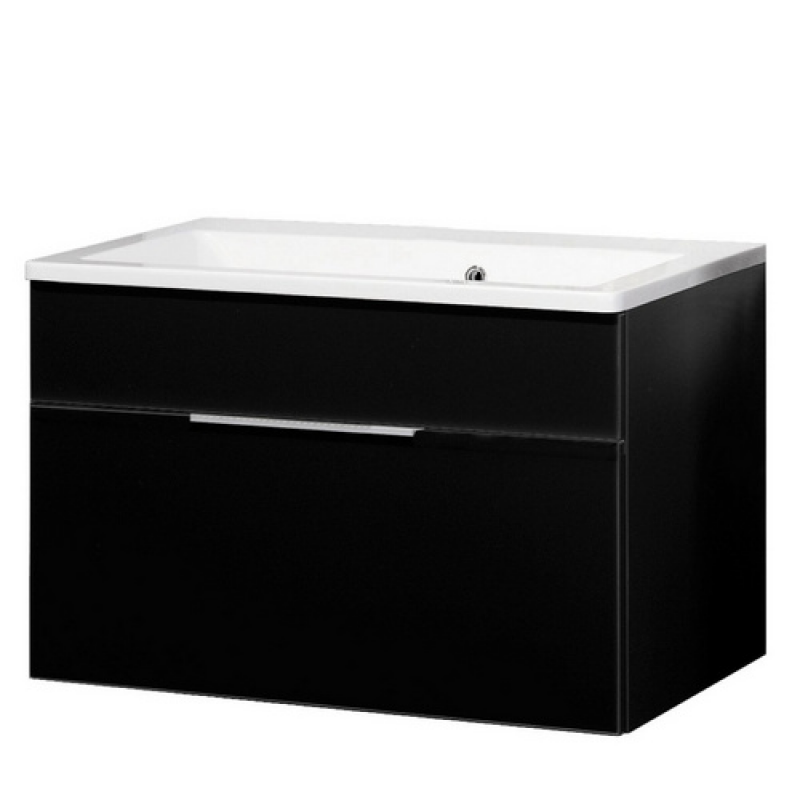 FACKELMANN Waschplatz-Set »KARA«, 80cm Anthrazit - grau – Bild 1 von 5