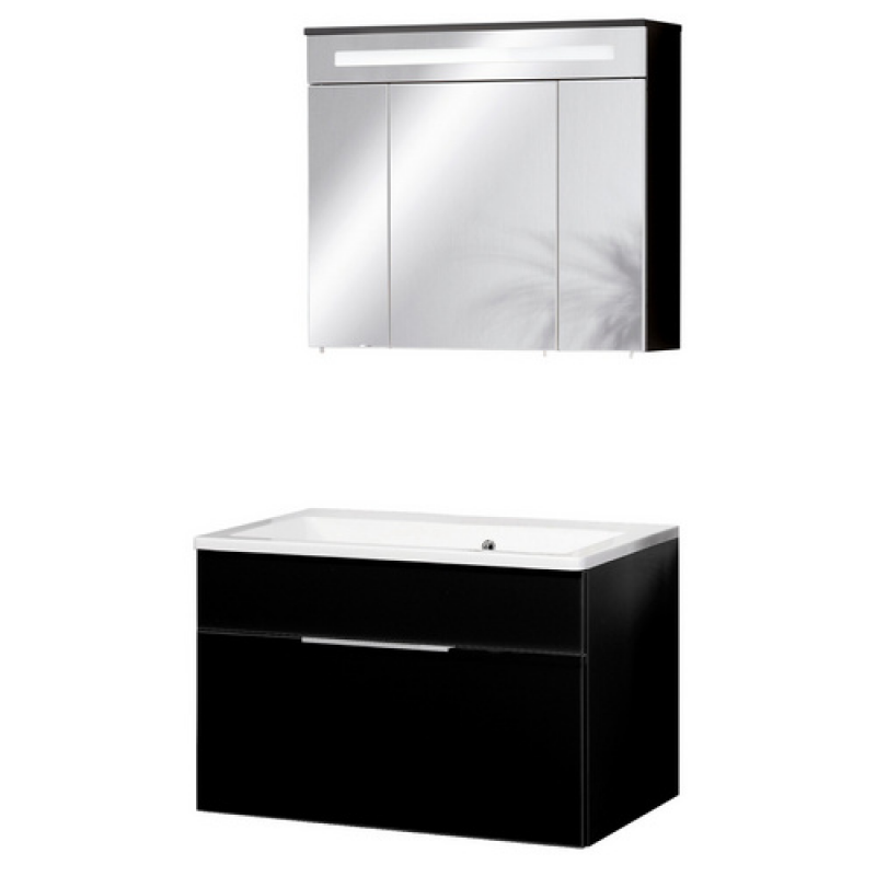FACKELMANN Waschplatz-Set »KARA«, 80cm Anth 1Schub - grau – Bild 1 von 4