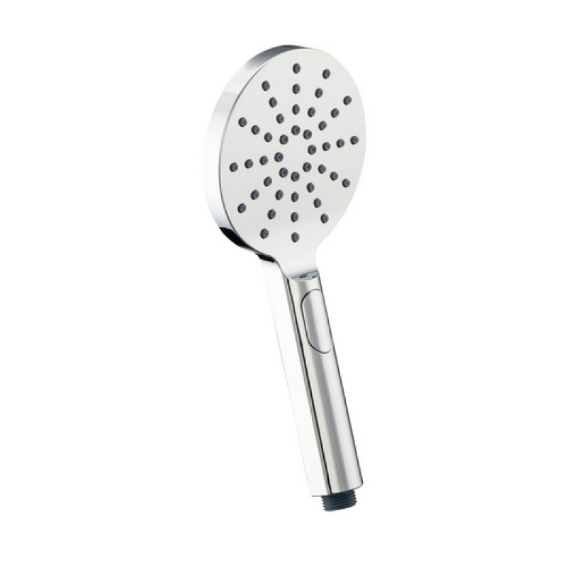 WELLWATER Handbrause »Labos«, 3 Strahlarten, chromfarben - silberfarben