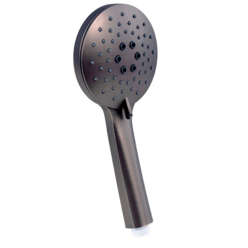 WELLWATER Handbrause »Canola«, 4 Strahlarten, chromfarben - silberfarben