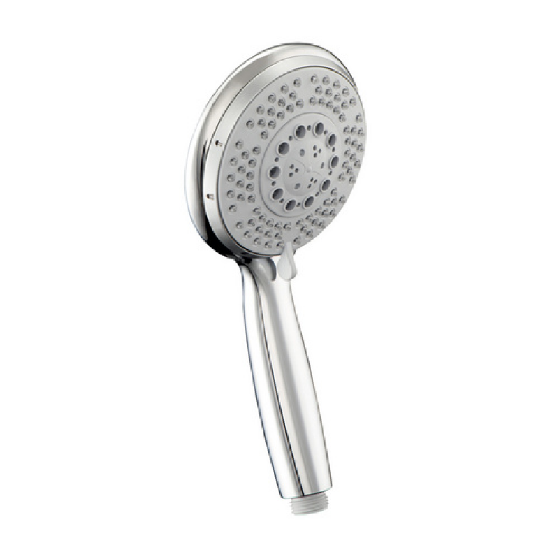 WELLWATER Handbrause » Amako «, 5 Strahlarten, chromfarben - silberfarben