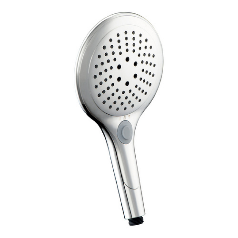 WELLWATER Handbrause »Malina«, 3 Strahlarten, chromfarben - silberfarben