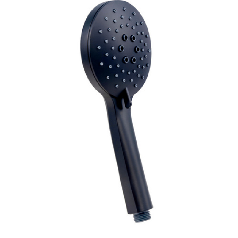 WELLWATER Handbrause »Canola«, 3 Strahlarten, schwarz