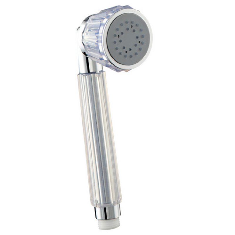 WELLWATER Handbrause » Makra «, 2 Strahlarten, chromfarben - silberfarben