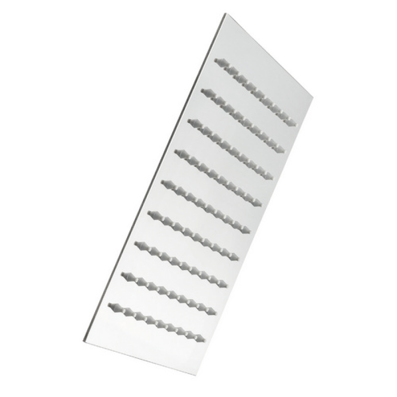 WELLWATER Brause »Aera«, LxB: 20 x 20 cm, eckig, chromfarben - silberfarben – Bild 1 von 2