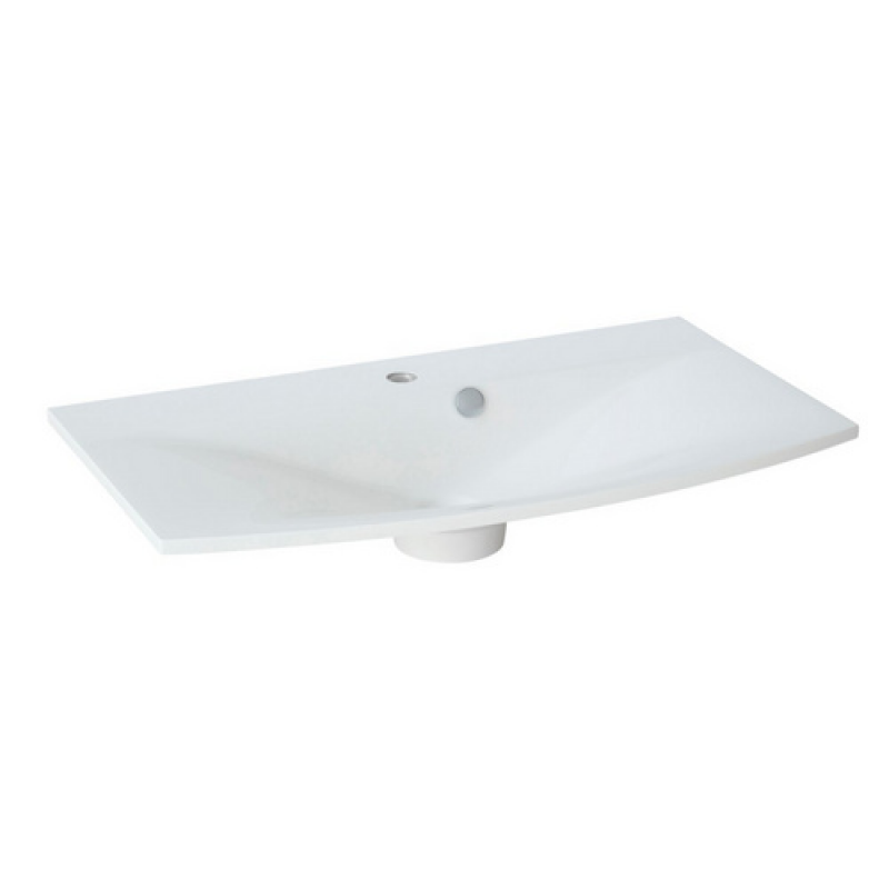FACKELMANN Waschbecken »VERONA«, BxHxT: 80x15,3x46 cm - weiss – Bild 1 von 5
