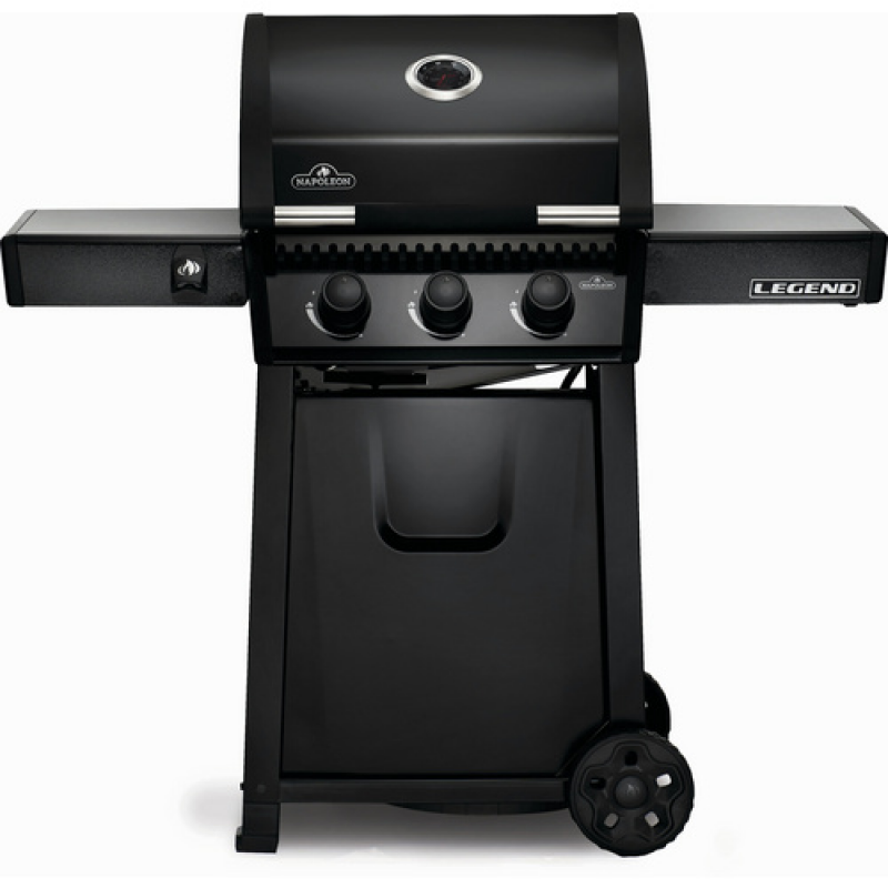 Napoleon Gasgrill »Legend 365«, 12 kW, Grillfläche: 51 x 45 cm, schwarz – Bild 1 von 5