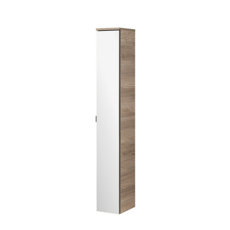 FACKELMANN Hochschrank »LUXOR«, verspiegelt, rechts, 1 Tür, BxHxT: 202 x 1.396 x 265 mm - braun – Bild 1 von 5