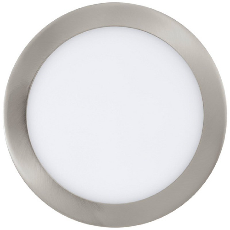 EGLO Einbauleuchte »FUEVA 1«, 16,5 W, Einbautiefe: 3 cm - silberfarben