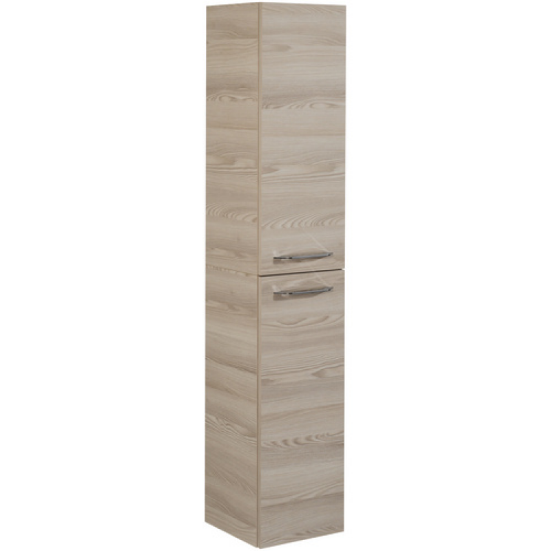FACKELMANN Hochschrank »B.clever«, Alaska-Esche, 2 Türen, BxHxT: 30 x 158,8 x 31,8 cm - braun – Bild 1 von 3