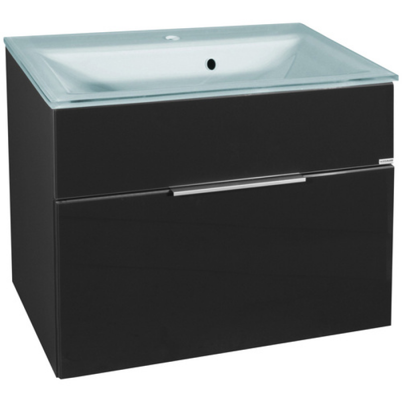 FACKELMANN Waschtischunterschrank »KARA«, BxHxT: 79,4 x 58,7 x 48,8 cm - grau – Bild 1 von 4