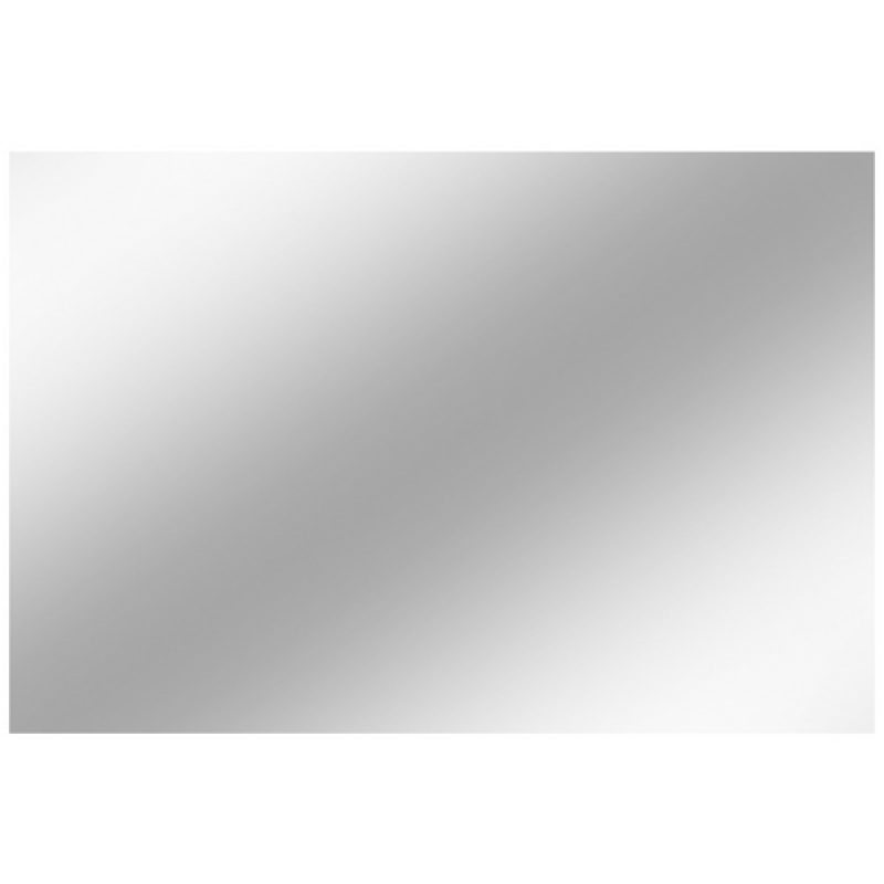 FACKELMANN Spiegelelement, BxHxT: 100 x 68 x 1,4 cm - grau – Bild 1 von 5