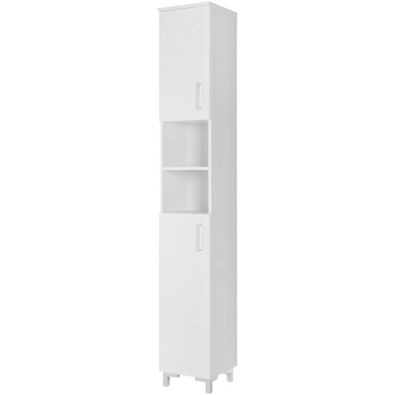 FACKELMANN Hochschrank »ATLANTA«, weiss, 2 Türen, BxHxT: 30,3 x 199,9 x 32,6 cm – Bild 1 von 5