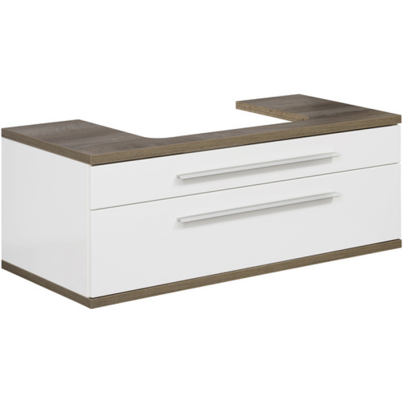 FACKELMANN Waschtischunterschrank »STANFORD«, BxHxT: 100 x 40,4 x 50 cm - weiss – Bild 1 von 3