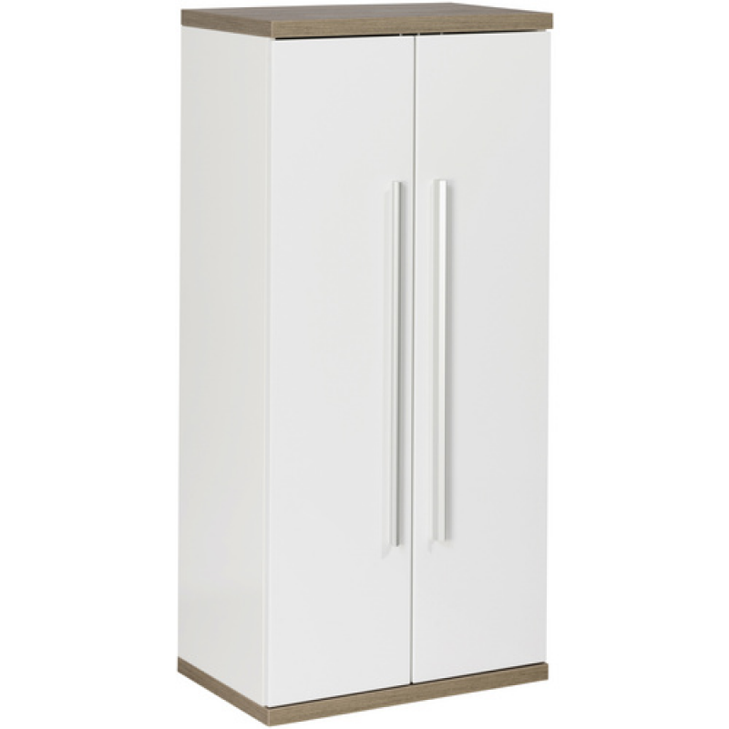 FACKELMANN Doppel-Midischrank »STANFORD«, BxHxT: 50,2 x 106 x 32 cm - weiss – Bild 1 von 3