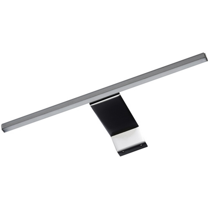 FACKELMANN LED-Aufsatzleuchte, BxHxT: 35 x 15,5 x 16,5 cm, 5536 K, kaltweiß, 3.3W - silberfarben – Bild 1 von 5