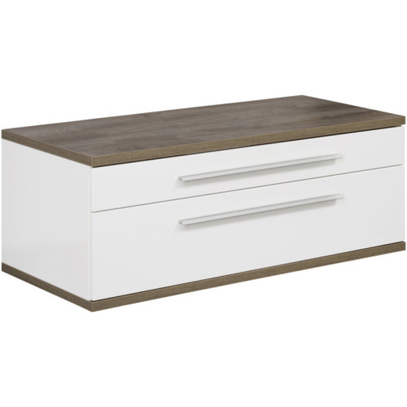FACKELMANN Waschtischunterschrank »STANFORD«, BxHxT: 110 x 40,4 x 50 cm - weiss – Bild 1 von 3