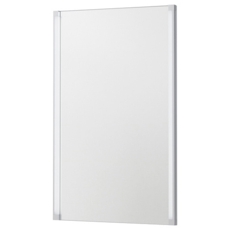 FACKELMANN Spiegelelement »LED-LINE«, BxHxT: 42,5 x 66,6 x 3,8 cm, 6000 - 6500 K, kaltweiß, 2W - grau – Bild 1 von 5