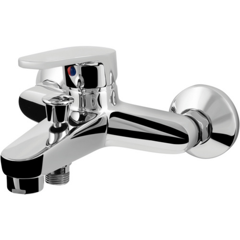 WELLWATER Armatur »Pisa BA-EHM«, BxHxT: 17,5 x 23,2 x 14,5 cm, verchromt - silberfarben – Bild 1 von 2