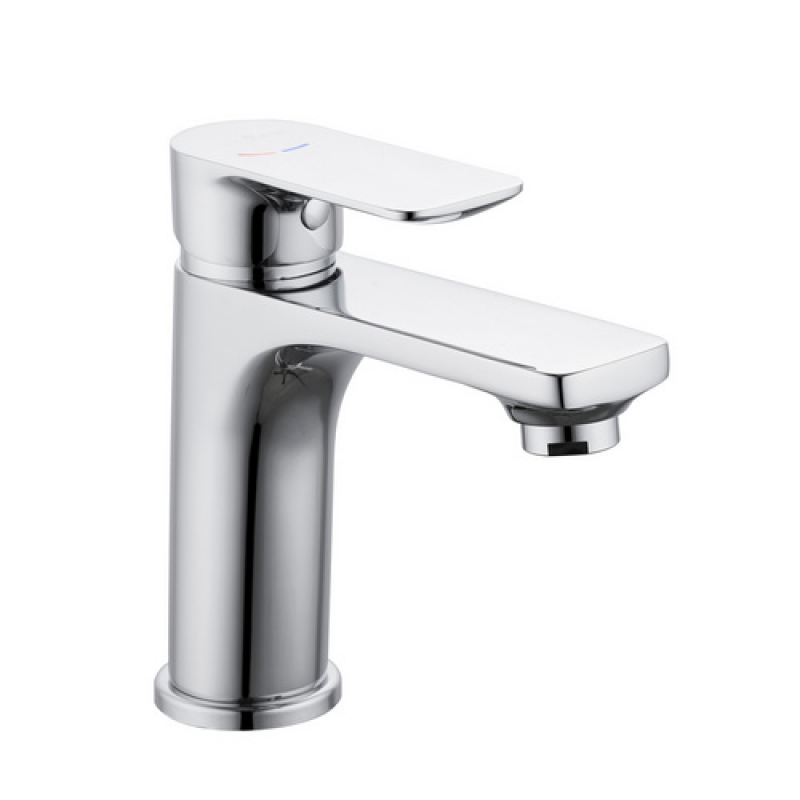 WELLWATER Waschtisch-Einhebelmischer »Bozen«, Höhe: 152,4 mm, Messing/Zink, chromfarben - silberfarben – Bild 1 von 5