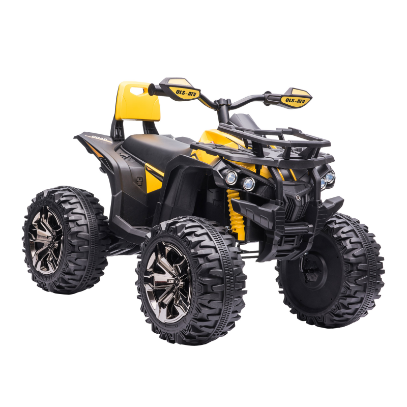 HOMCOM Elektro-Quad Kinder ATV mit LED Frontlicht, MP3, USB, 2 x 550 Motoren, für Kinder 37-60 Monate, sicheres Fahrvergnügen Aosom.de – Bild 1 von 2
