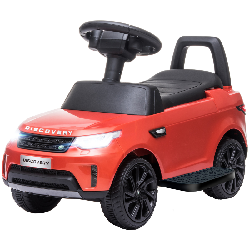 AIYAPLAY Elektroauto für Kinder mit Land Rover Lizenz, 6V Batterieauto, rutschauto für Kinder, mit Scheinwerfern, Hupe und Musik, für 18 bis 60 Monate - rot Aosom – Bild 1 von 2
