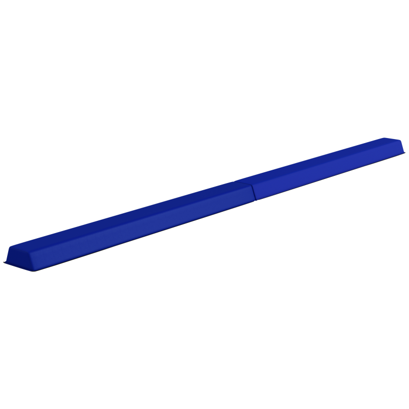 SPORTNOW 236 cm Klappbarer Schwebebalken, tragbar Turnbalken, rutschfest Balance Beam, Turn- und Balancierbalken bis 80 kg, für Kinder ab 3 Jahre, Indoor & Outdoor, Blau Aosom – Bild 1 von 2