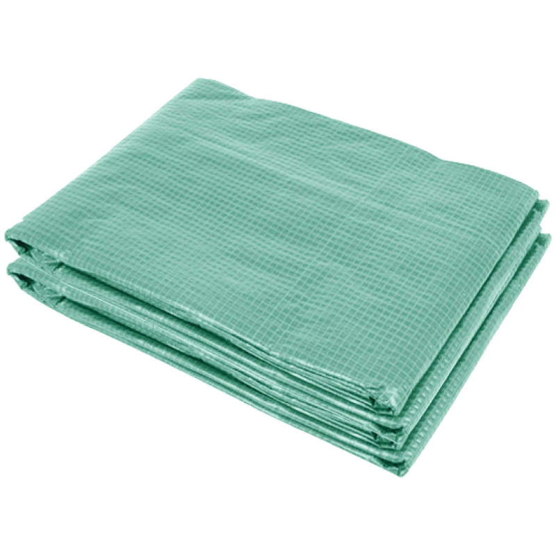 Outsunny Polyethylenfolie, 3x2x2m, Ersatzfolie mit 6 Fenster, für Gartentunnel, Gewächshaus, Folientunnel, Gewächshausfolie, Gartenfolie Aosom – Bild 1 von 2