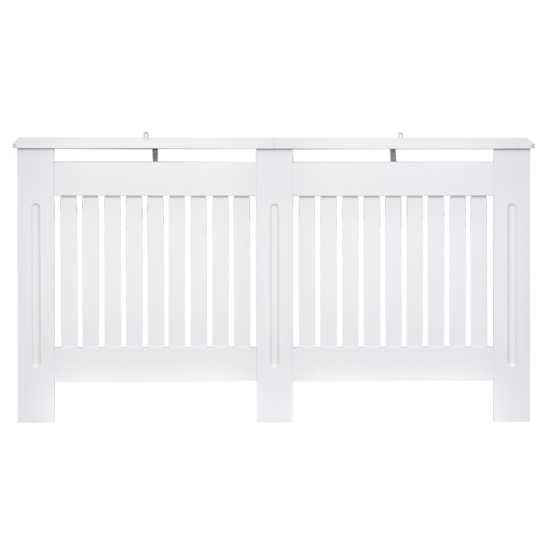 HOMCOM Heizkörperverkleidung Heizkörperabdeckung 152x19x81 cm, stilvolle Heizungsverkleidung für Radiatoren, dekorativ & funktional Aosom.de – Bild 1 von 2