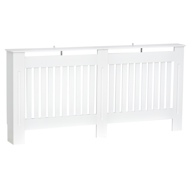 HOMCOM Heizkörperverkleidung Heizkörperabdeckung Heizungsverkleidung Heizkörper Radiator Cover Abdeckung (Modell2/172x19x81 cm) Aosom – Bild 1 von 2