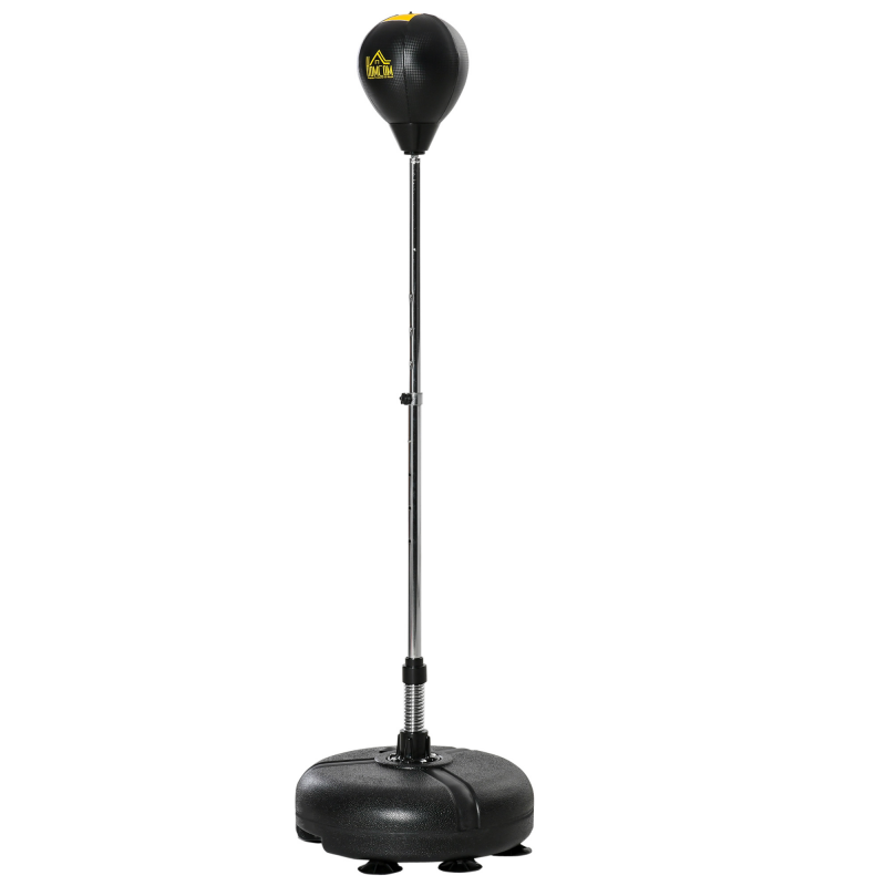 HOMCOM Punchingball Set Standbox Fitness Boxsack höhenverstellbar 133-151 cm mit Handschuhen für Profi und Anfänger Aosom.de – Bild 1 von 2