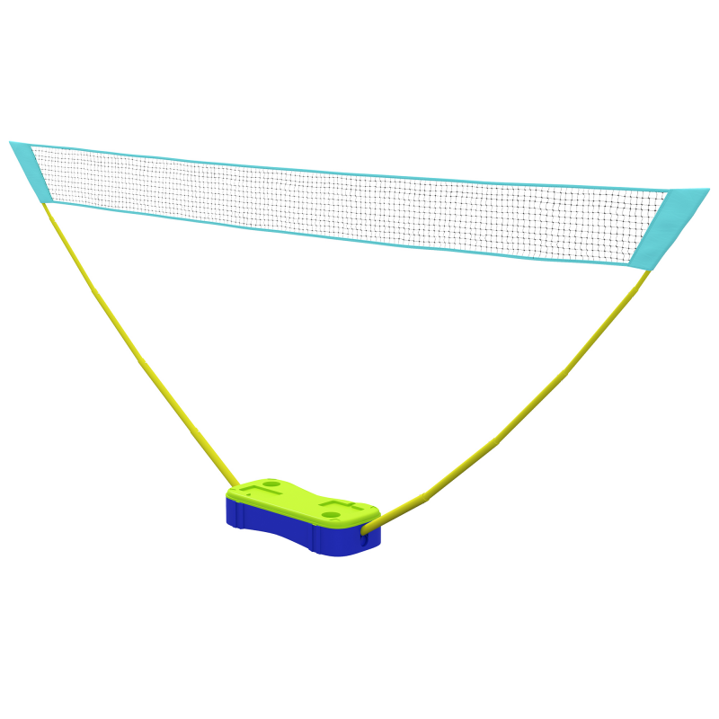 SPORTNOW 2 in 1 Badminton Set, Badmintonnetz mit Ständer, Volleyballnetz, verstellbar, mit Tragetasche, für Indoor, Outdoor Aosom – Bild 1 von 2