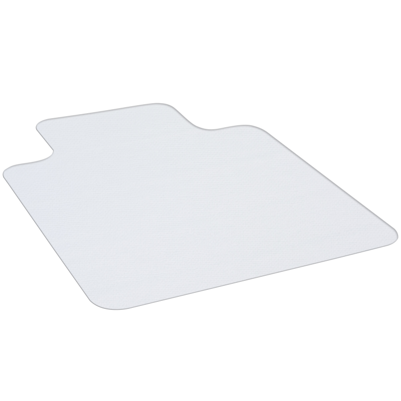 HOMCOM Bodenschutzmatte 90 x 120 cm Bürostuhl Unterlage in Transparent, Kratzfest Stuhlunterlage, Bodenmatte für Hartböden Aosom – Bild 1 von 2