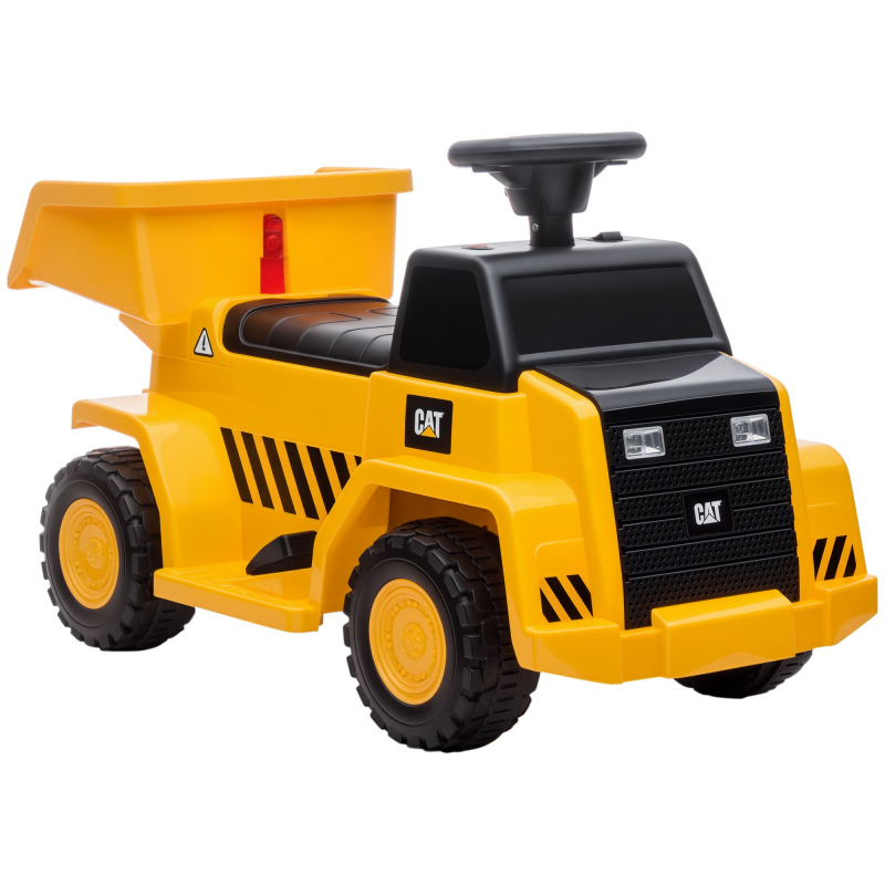 HOMCOM Elektro Kindertraktor, Spielfahrzeug mit kippbarer Ladefläche, Hupe, Aufsitztraktor mit Scheinwerfer, max. 3 km/h, für 1,5 bis 3 Jahre Aosom – Bild 1 von 2