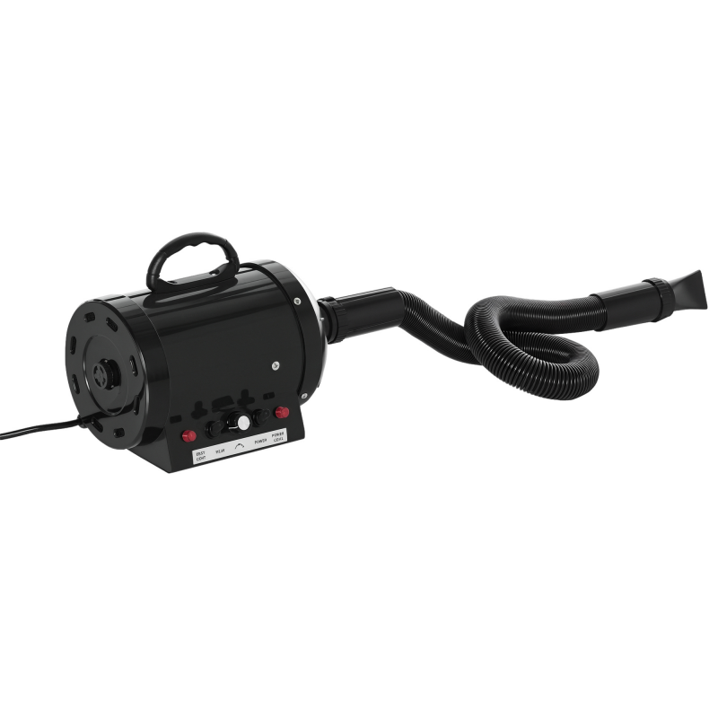 PawHut Profi Hundefön Tierfön Flüsterfön 2800W Metall Schwarz 40x16x20cm für schnelles Trocknen von Hunden Aosom.de – Bild 1 von 2