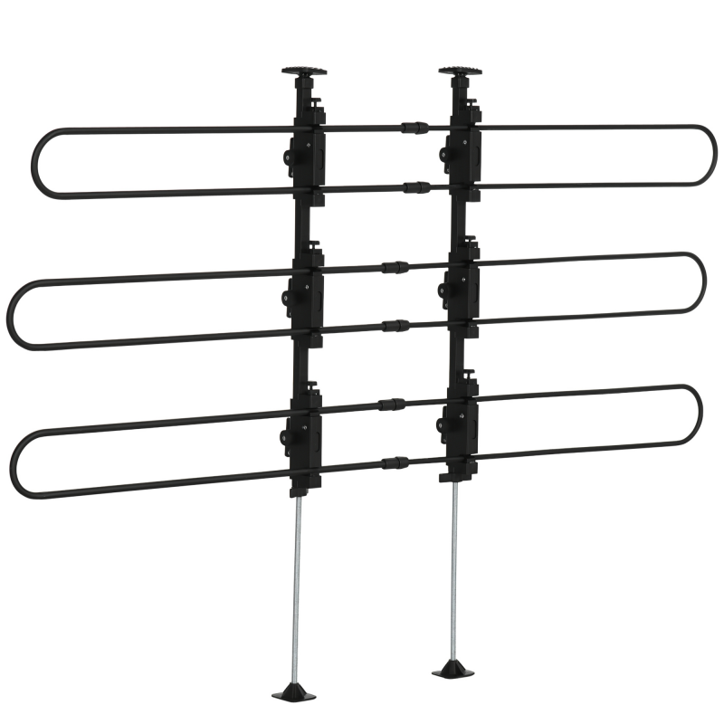 PawHut Kofferraum Trenngitter verstellbar Universal Autotrennwand Stahl 89-150x76-124cm für Hunde & Gepäck Aosom.de – Bild 1 von 2