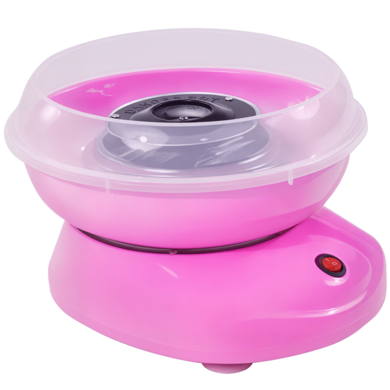 HOMCOM Zuckerwattemaschine Zuckerwattegerät 1 in Rosa für Partys & Veranstaltungen, einfache Handhabung & schnelles Ergebnis Aosom.de – Bild 1 von 2