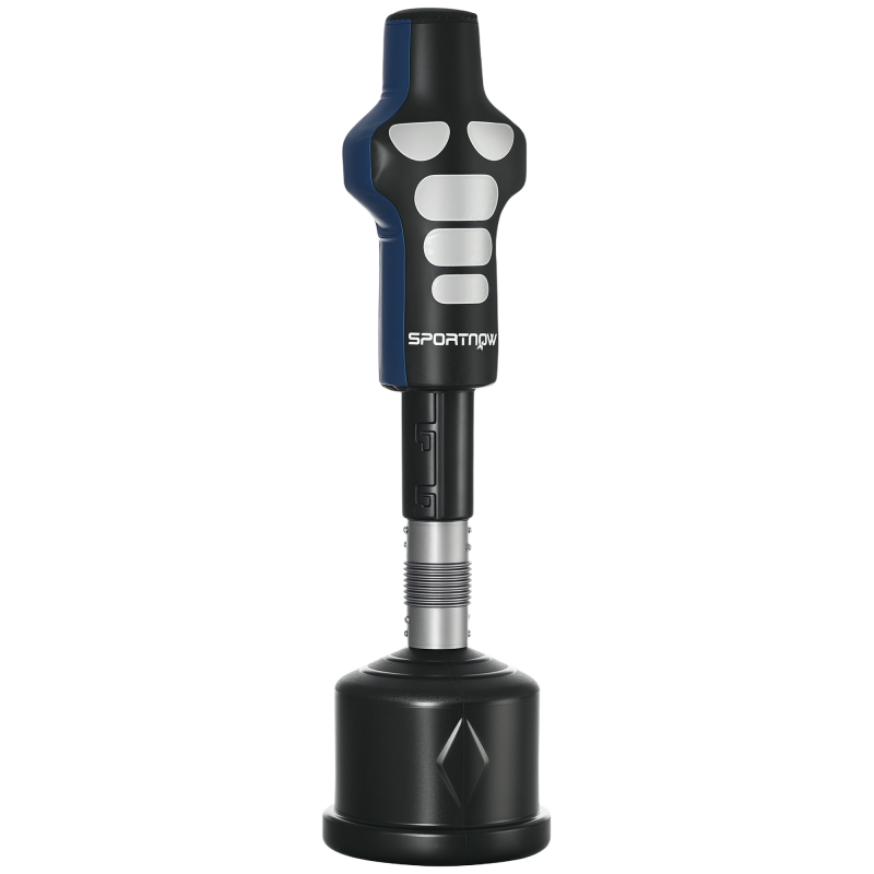 SPORTNOW Standboxsack freistehend mit HDPE-Basis, höhenverstellbar 178-207cm, ideal für Erwachsene Heimtraining, stabiler Boxpartner Aosom.de – Bild 1 von 2