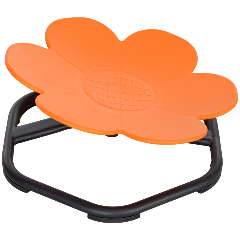 AIYAPLAY Sensorischer Kinderstuhl Drehstuhl für Gleichgewichtstraining Sensorischer Balance Training Sitz Indoor Karussell Spielzeug Orange Aosom.de – Bild 1 von 2