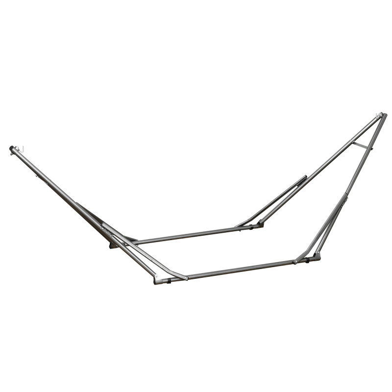 Outsunny Hängemattengestell faltbar 2-in-1 Hängemattenständer & Kleiderständer bis 120 kg belastbar 290 x 92 x 88 cm für Garten & Terrasse Aosom.de – Bild 1 von 2