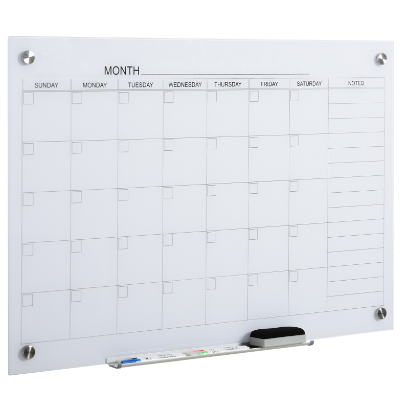 Stifthalter, 4 Marker & Radierer, 90x60cm Aosom – Bild 1 von 2