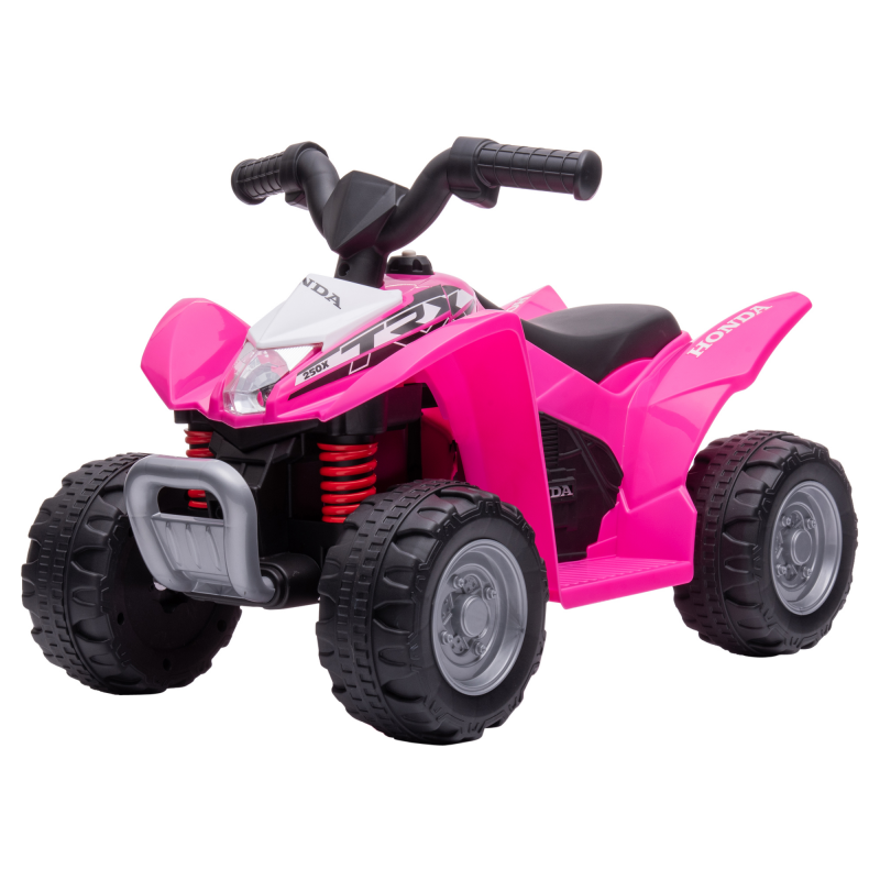 AIYAPLAY Kinder Quad Elektro 6V Kinderquad mit Hupe, LED-Scheinwerfer 2,8km/h Elektro-Quad für Kinder ab 18 Monaten Rosa Aosom – Bild 1 von 2