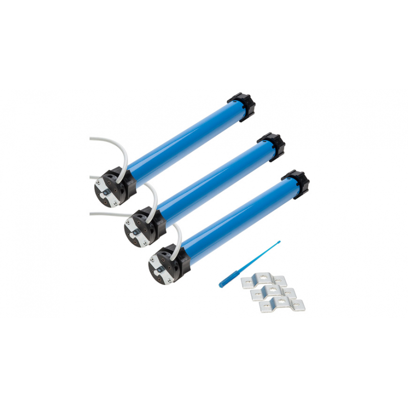 Lifteo 3er-Set Mechanischer Rohrmotor 30 Nm, SW 60
