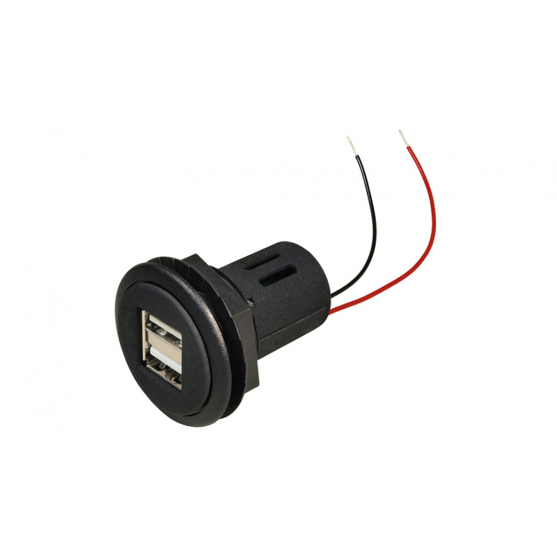 Pro Car USB-Doppelsteckdose 12-24 V