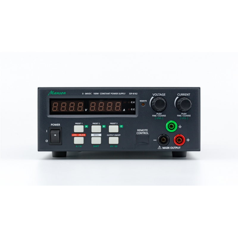 Manson Labornetzgerät SSP-8160 (0-42 V / 0-10 A) mit USB-Schnittstelle, programmierbar