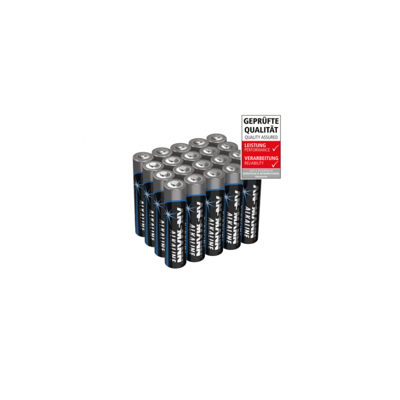 Ansmann Red Line Alkaline-Batterie Micro, 20er Pack