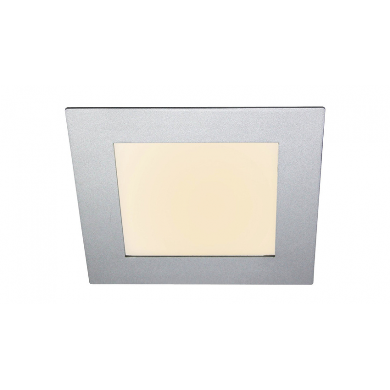 HEITRONIC 11-W-LED-Panel Toulouse, Einbaumaß 170x170 mm, Einbautiefe 20 mm, warmweiß, dimmbar, IP44