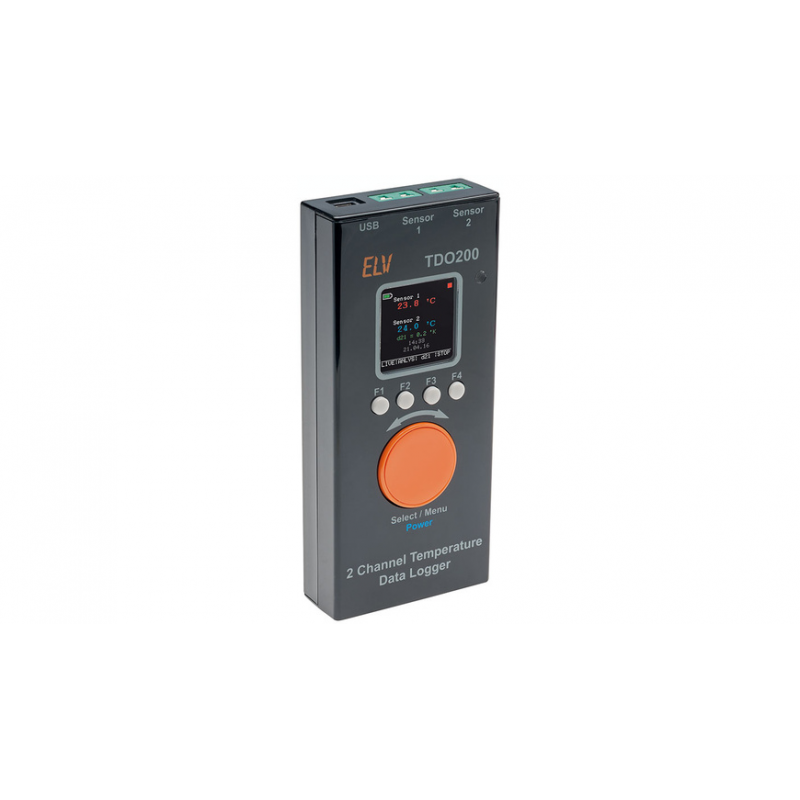 ELV Bausatz 2-Kanal-Temperatur Datenlogger TDO200